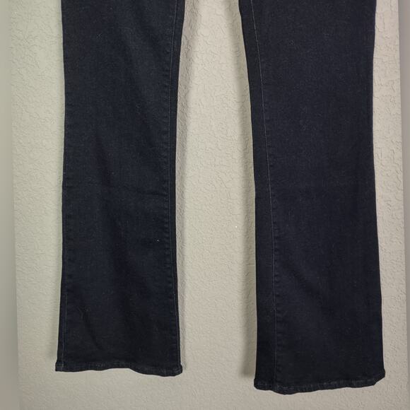 BCBGeneration Flared Dark Wash Blue Jeans Size 28 - Picture 9 of 13